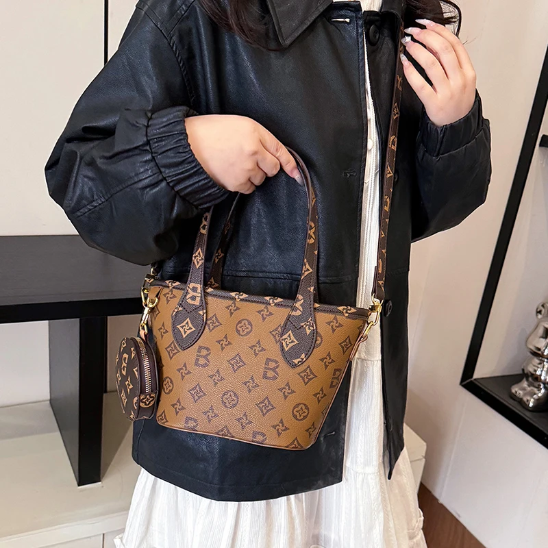 

Женская сумка в винтажном стиле, роскошная кожаная сумка через плечо, элитная сумка через плечо, элегантный дизайнер