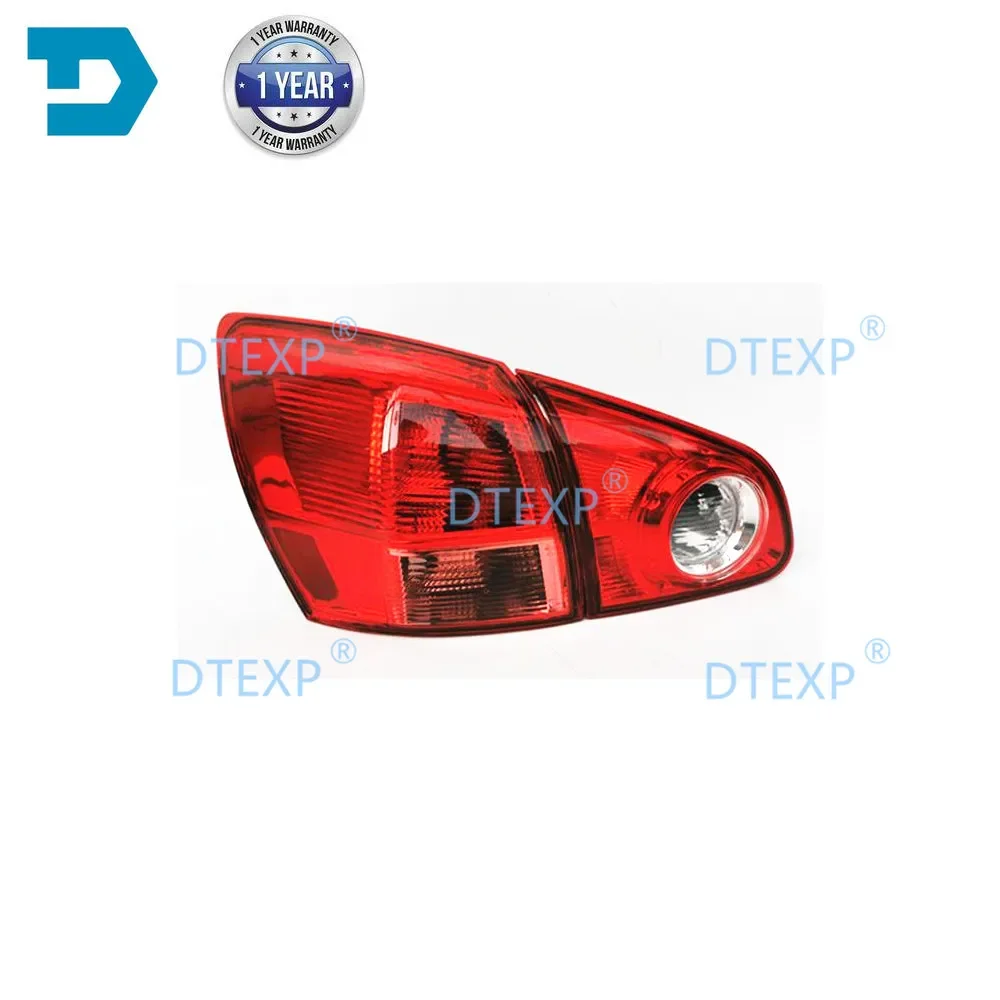 1 Piece Tail Light For Nissan Qashqai Dualis J10 2008 2009 2010 2011 2012 2013 2014 2015 Rear Lamp No Bulb Only Inner