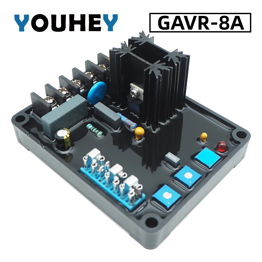 GAVR-8A High Quality AVR Brushless Generator Automatic Voltage Regulator Universal Diesel Generator Stabilizer Module GAVR 8A