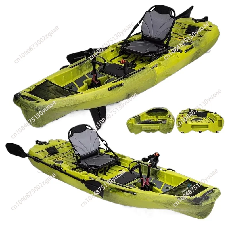 

290Mm Professional Angler 10ft, Single Two Foldable Fishing Pedals Plastic
