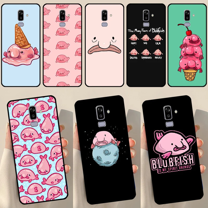 Blobfish Case For Samsung Galaxy J7 2016 A3 A5 J1 J3 J5 2017 A6 A7 A8 A9 J8 2018 J4 J6 Plus Cover