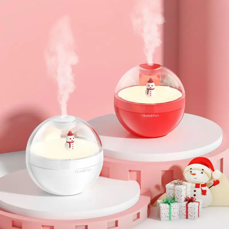 

Christmas Elf Ball Humidifier Mini Air Humidifier Aromatherapy Humidifiers Diffusers For Home Car Humidificador With LED Lamp