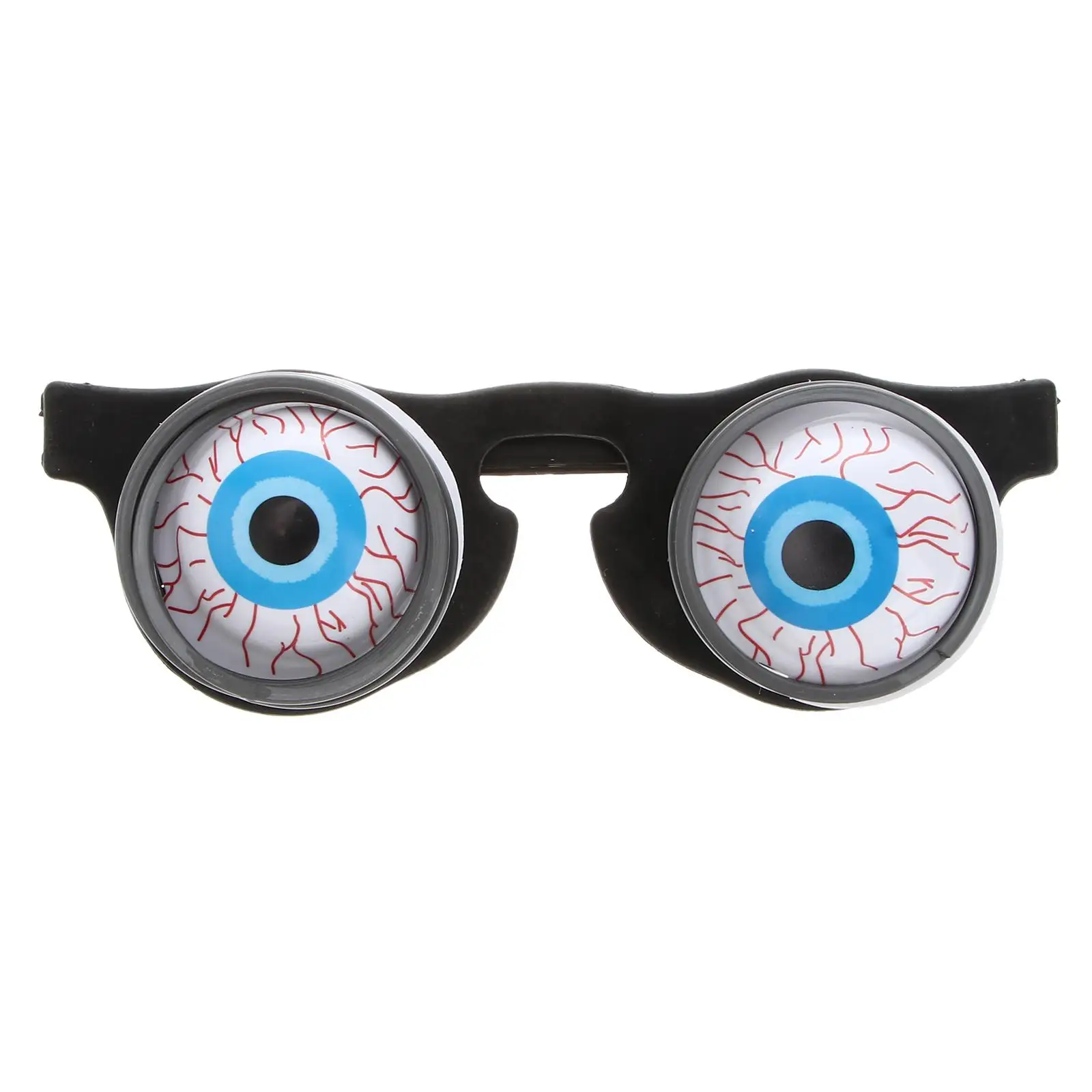 Primavera ativado horror globo ocular óculos engraçado novidade mordaça brincadeira brinquedo para crianças homens festa de halloween favores óculos