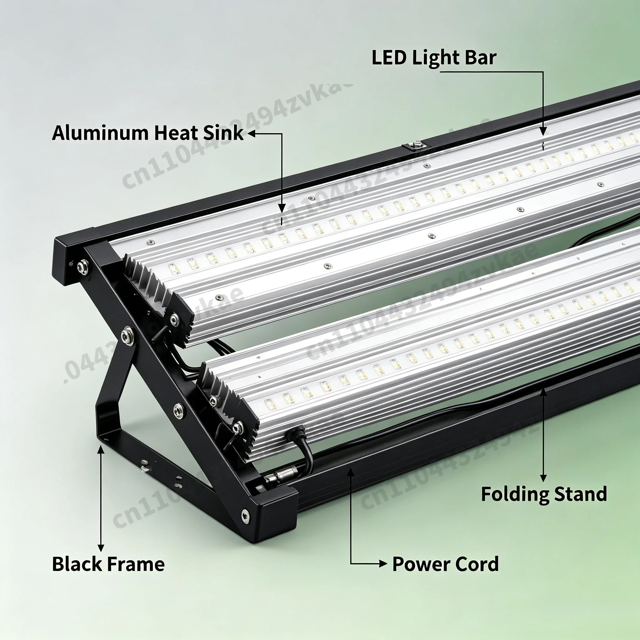 240W/360W/480W Plant Growth Light, Foldable Indoor Tent Filling Light Greenhouse Flower Fruit and Vegetable Planting Light