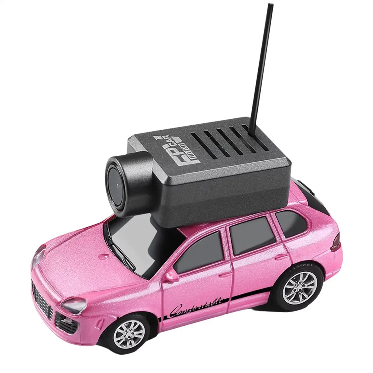 goodidea 6401 FPV RC Car 1:64 with 720P FPV Camera WiFi APP Control 2.4G Remote Control Kit FPV VTX Mini Racing Car Toys Pink - view 6
