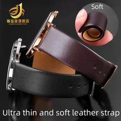 Ultra thin leather strap Fo Longines Rossini Seiko DW Casio Watch Belt bracelet 12mm 14mm 15mm 16mm 17mm 18mm 19mm 20mm 21mm 22m