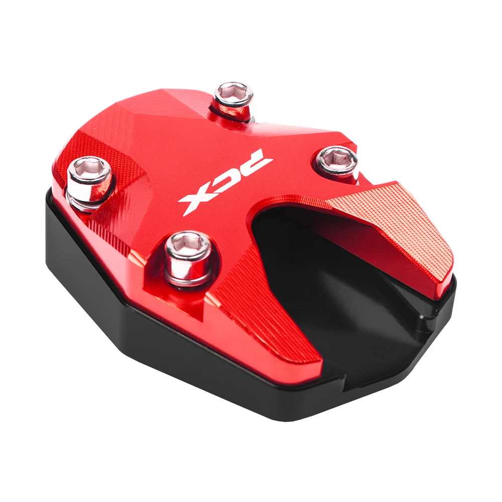 Motorcycle Aluminum Kickstand Enlarger Support Plate Side Kick Stand Foot Pad For Honda PCX160 PCX150 PCX125 ADV160 PCX 125 150