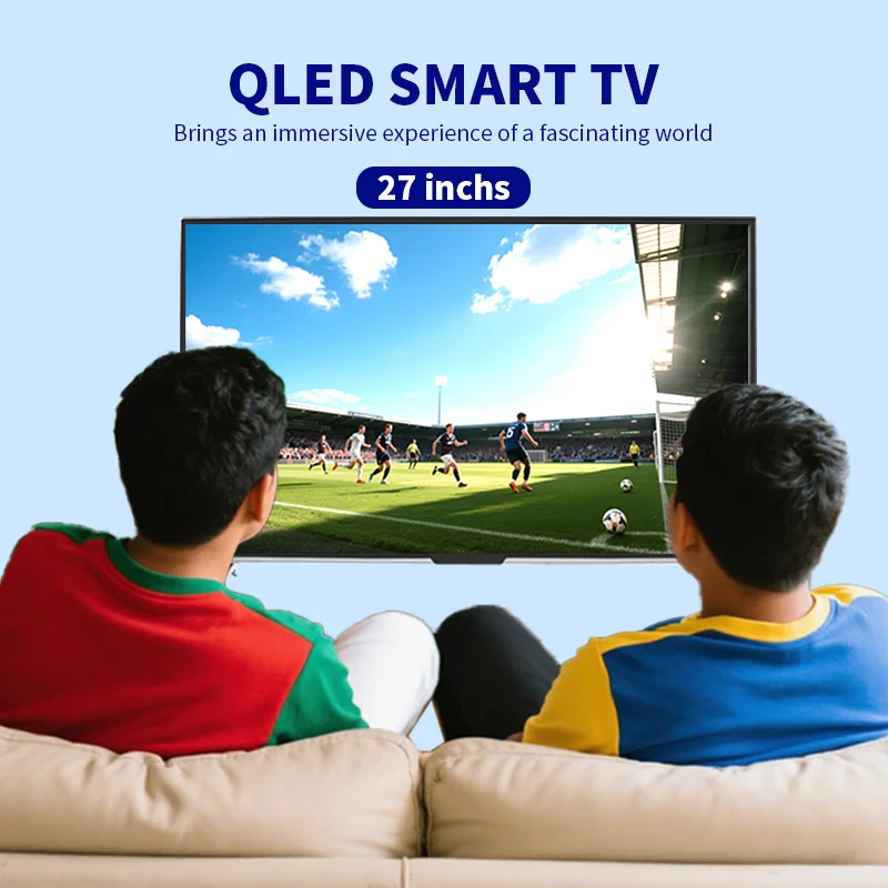 شاشة تلفزيون Led احترافية عالية الدقة 1080 بكسل 27 بوصة يمكن استخدام شاشة لوحة تلفزيون LED لمشاهدة الأفلام #3