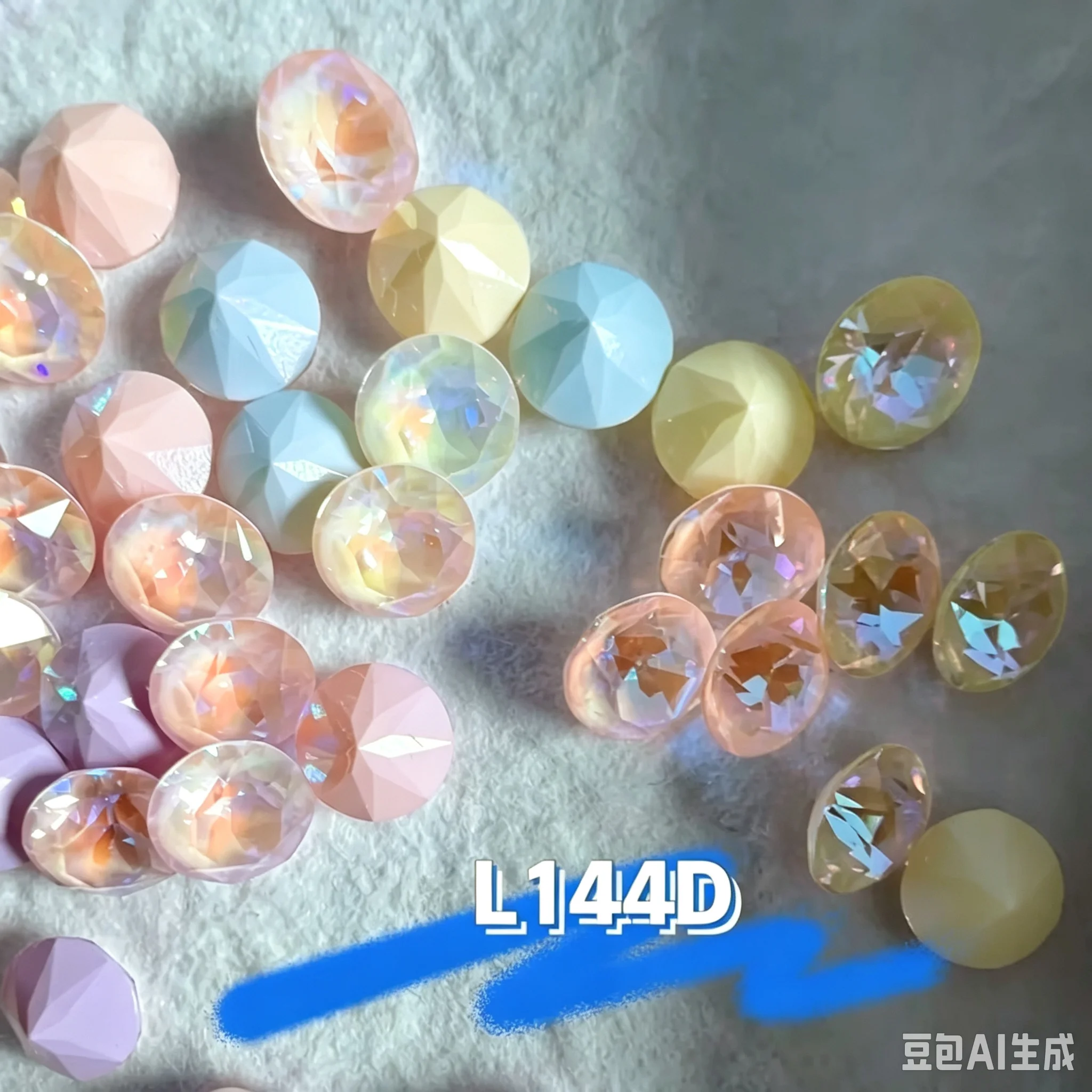 6.2mm 10PCS Crystals Colorful 3D Nail Art Rhinestones 5A Xirius Chaton DIY Crafts Accessories Stones Jewelry Glass Beads