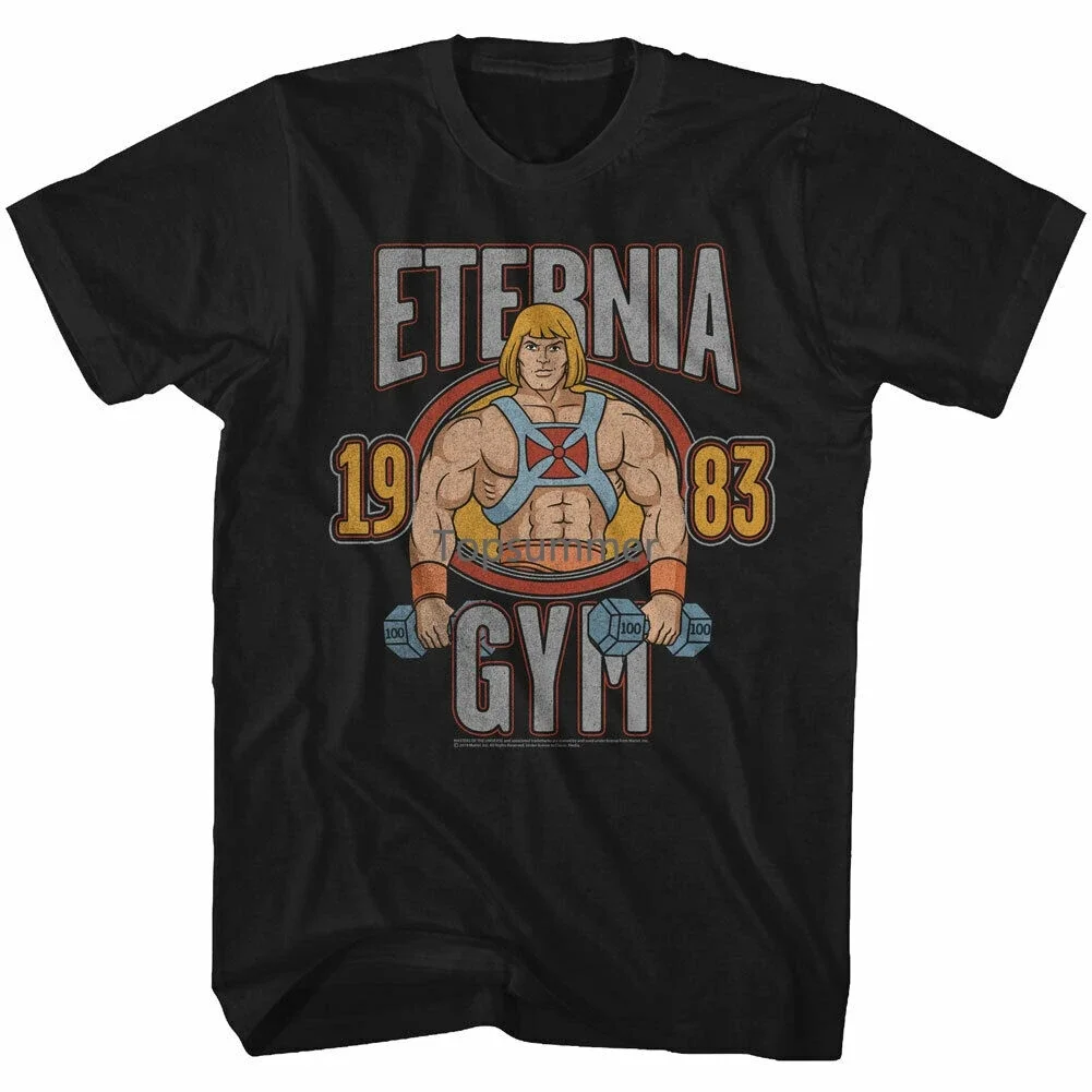 

Большие футболки с рисунком Masters of The Universe Eternia Gym для женщин, подарки для папы