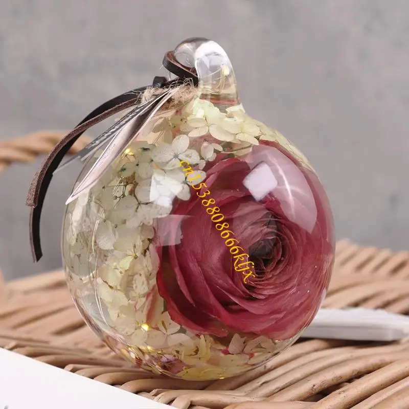 Harzkugelform Anhänger Form Anti -Tränen -Silikonform mit Loch für Kristall -Epoxidwarenprojekte verschiedene Crafting 066c