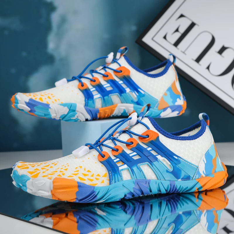 

Многофункциональная обувь для плавания с пятью пальцами, обувь для йоги, двухместная обувь для плавания босиком, пара пляжных туфель