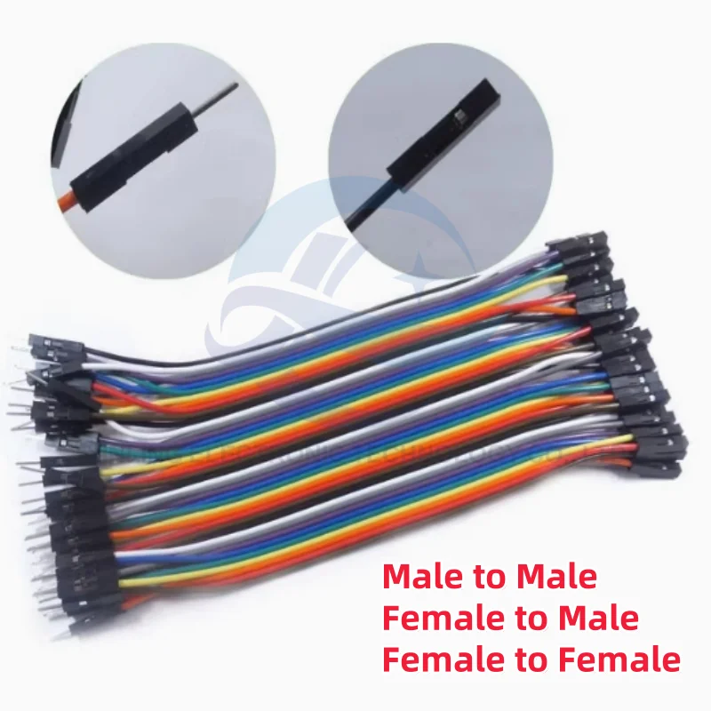 40PIN Cable Dupont Line 10cm 20cm 30cm Male to Male Female to Female Male to FeMale Jumper Dupont Wire Cable For PCB DIY KIT