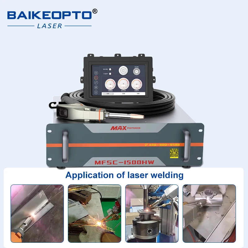 Maxphotonics Source 3 In 1 Handheld Fiber Laser Welding Machine Weld Cut Clean Metal Stainless Steel Aluminum 1000W 1500W 2000W