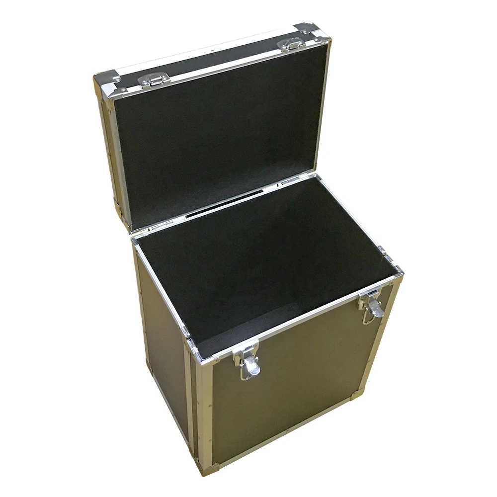 xx-Large Aluminium Storage Case Flight Box With 4 Wheels Aluminum Optical Cable Flight Case With Telescope Handle
