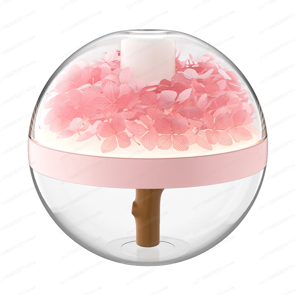 Eternity Flower 270ml Portable Wireless Humidifier Romantic Ultrasonic Air Spray Diffuser Car Home Battery