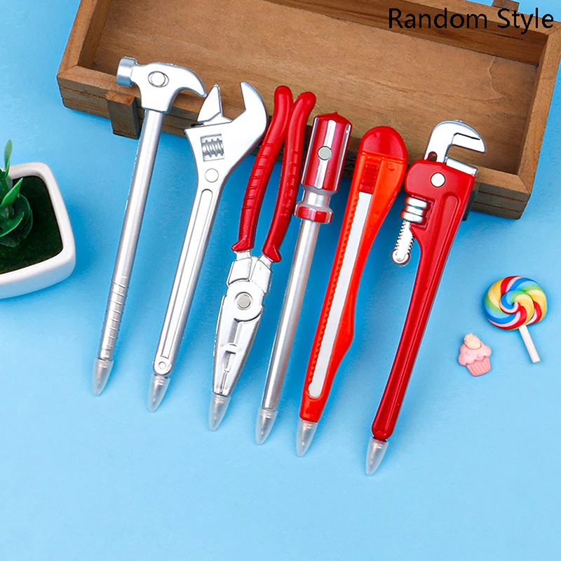 Simulation Hardware Tools Vise Screwdriver Pliers Hammer Toy Modelling Ballpoint Pen Student Learning Prizes Gift