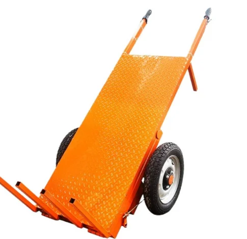 Electric Brick Pulling Truck Hand Push Tablet Construction Site Brickyard Renovation