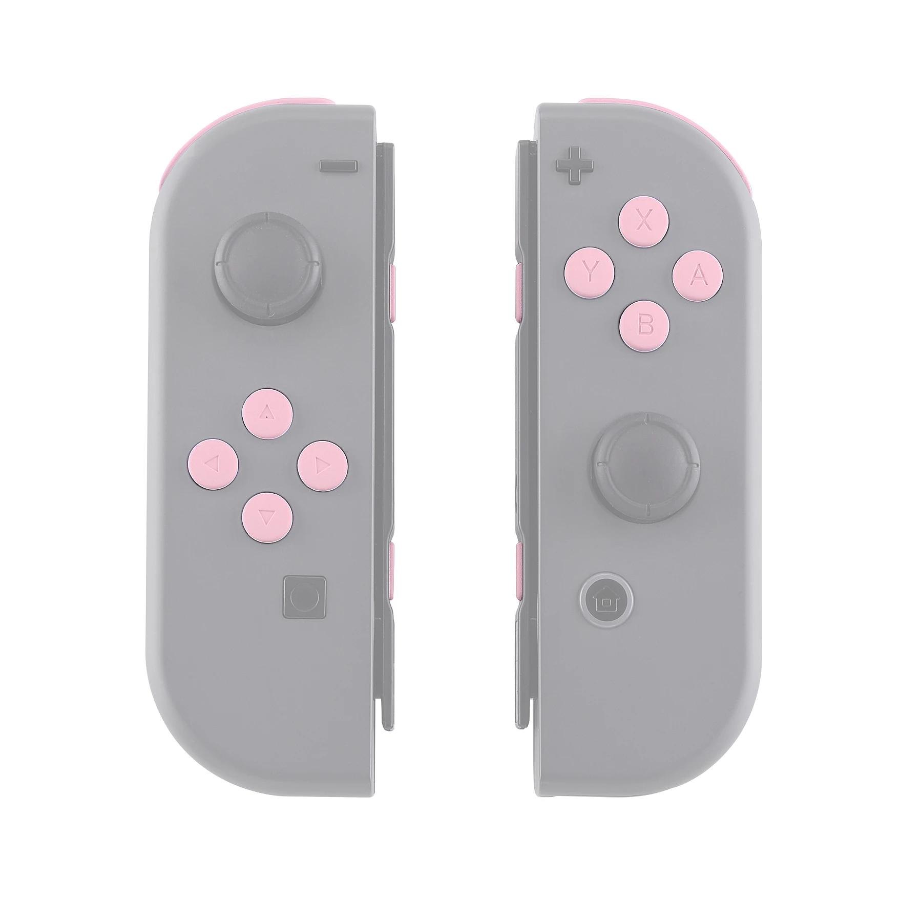 eXtremeRate Full Set Buttons W/Tools for NS Switch JoyCon & Switch OLED Joycon - Sakura Pink