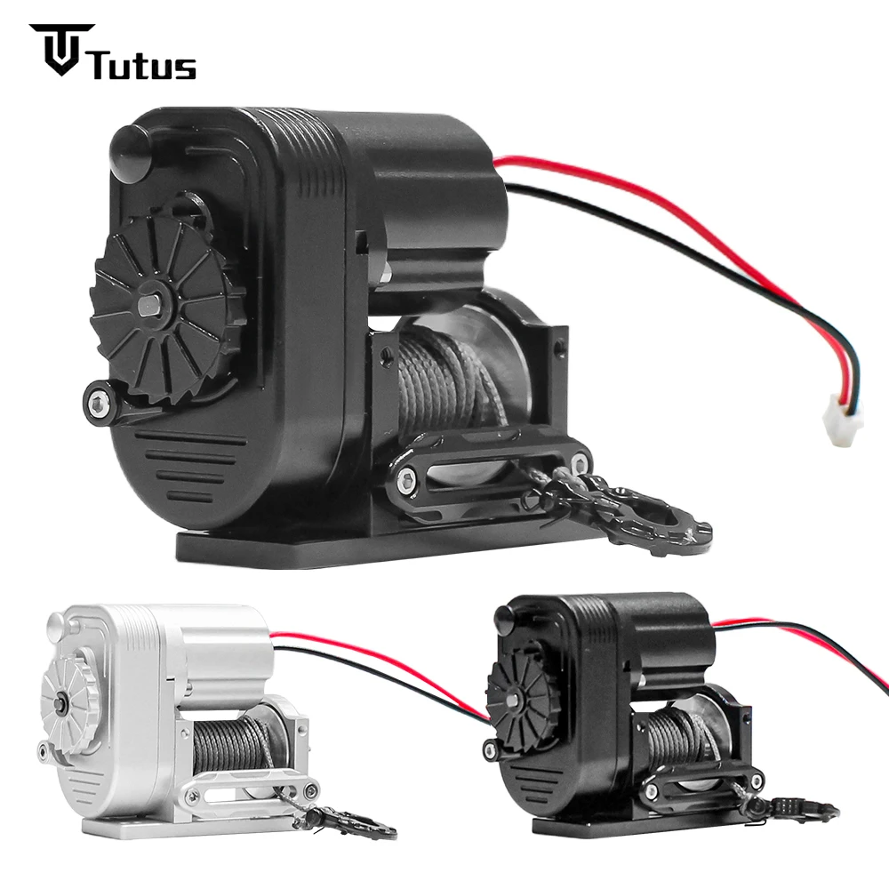 

1/10 Scale Warn 8274 Simulated Electric Winch for RC Crawler AXIAL SCX10 II 90046 TRX4 RC4WD Upgrades