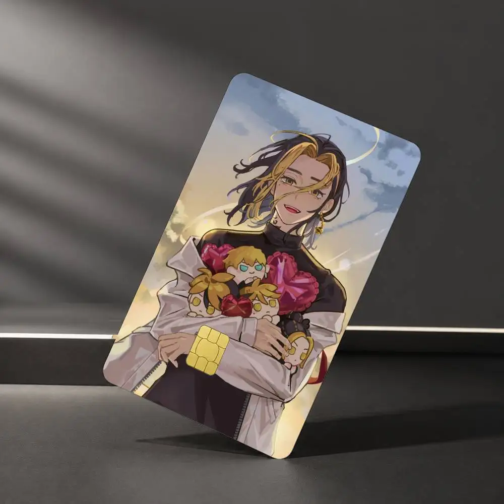 TokyoR-Revengers Kazutora Hanemiya Sticker Film Tape Skin for Credit Card Debit Card Waterproof Stickers