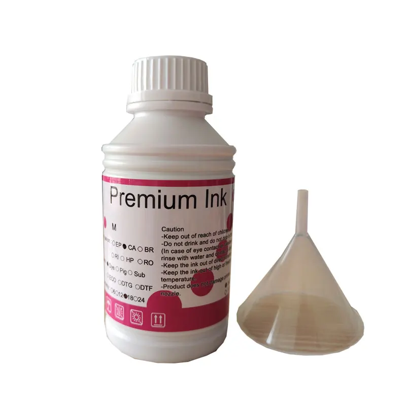 500ML Dye Ink For Canon PFI-102 Refill For IPF500 IPF510 IPF600 IPF605 IPF610 IPF700 IPF710 ipf720 ipf750 ipf755 Printer