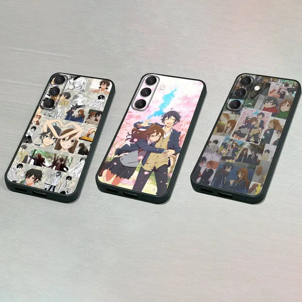 

Anime H-Horimiya Phone Case For Samsung S25,S24,S23,S22,S21,S20,S10,Ultra,Plus,Lite,FE,Soft Silicone Black Cover