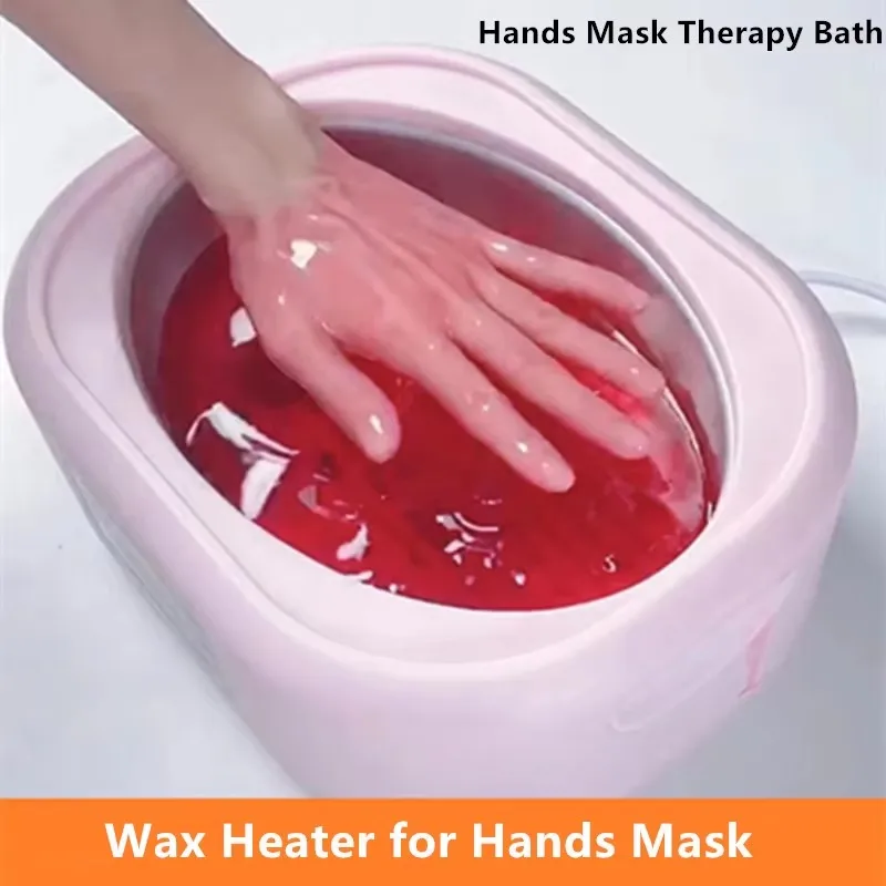 Paraffin Wax Heater for Hands Mask Therapy Bath Wax Pot Warmer Beauty Salon Spa Skin Care Wax Machine with Gloves Bootie Mitts