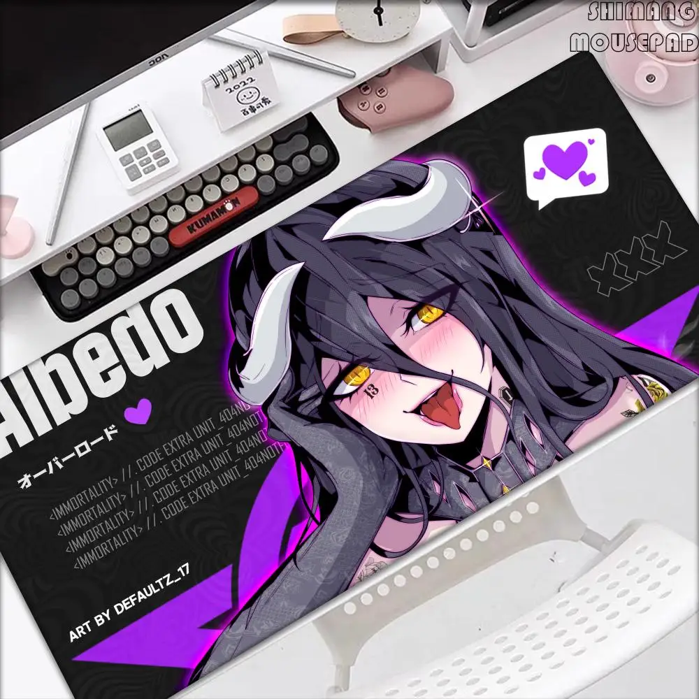 

Anime Sexy Girl Mouse Pad Laptop Kawaii Gaming Mousepad XXL Girl Rias Gremory Keyboard Rug PC Black And White Extended Desk Mat