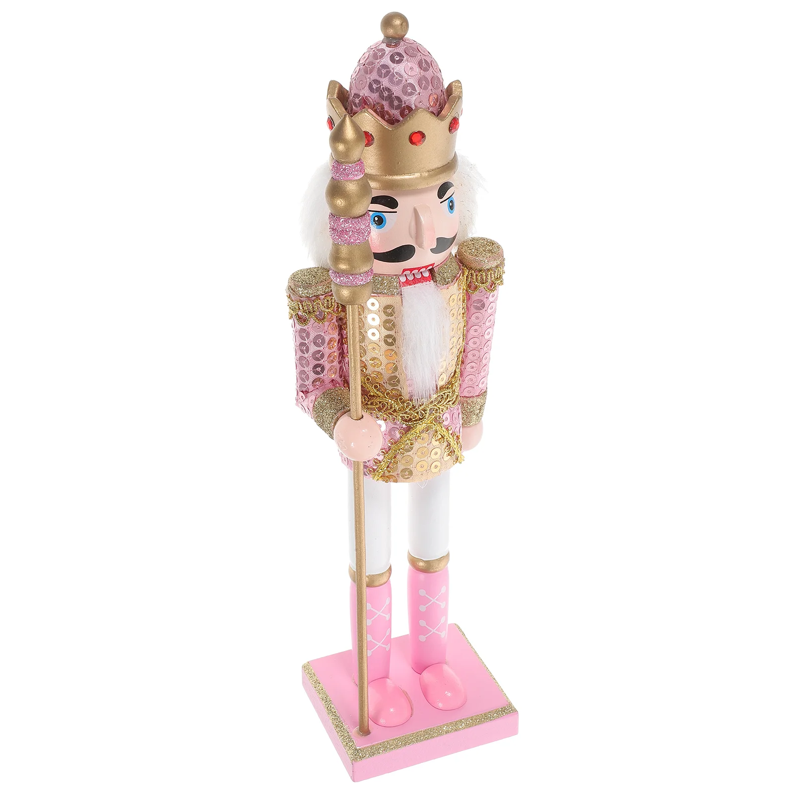 

Nutcracker Soldier Christmas Nutcrackers Decorations Home Table Small Figures Tall Xmas Pine Child