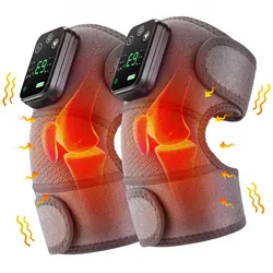 Electric Heating Vabration Shoulder Massage Brace Knee Shoulder Joint Fatigue Relief Vibration Massage Shoulder Elbow Brace