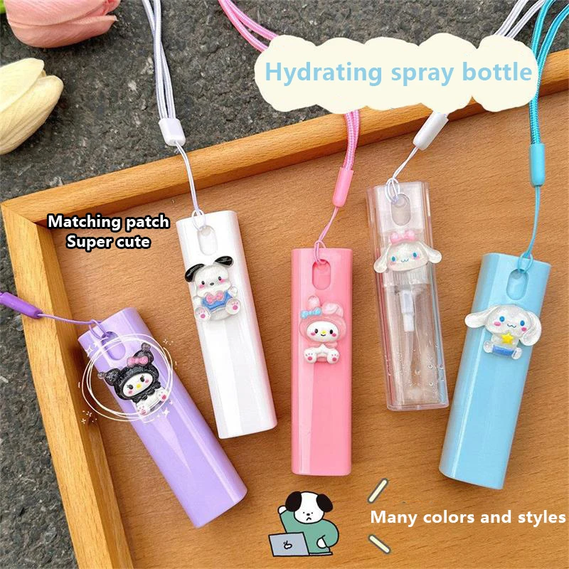 10ML Hello Kitty Sanrio Separate Storage Bottle Kuromi Melody Anime Kawaii Purin Dog Kittys Xo Summer Cartoon Cosmetics Spray