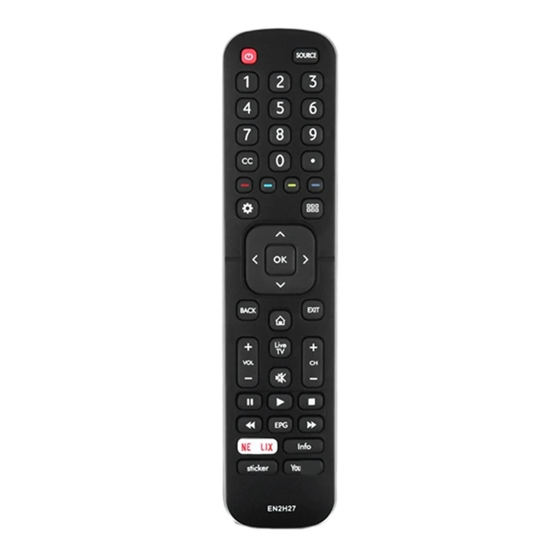 Multi-Function Smart TV Controle Remoto, Hisense N2A27ST EN2AW27H EN2AG27, EN2H27