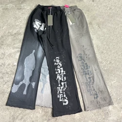 Yao Fashion Saint Of Micheal Vintage Retro Graffiti Printing Sweatpants Casual Long Pants Streetwear Loose Trousers For Men