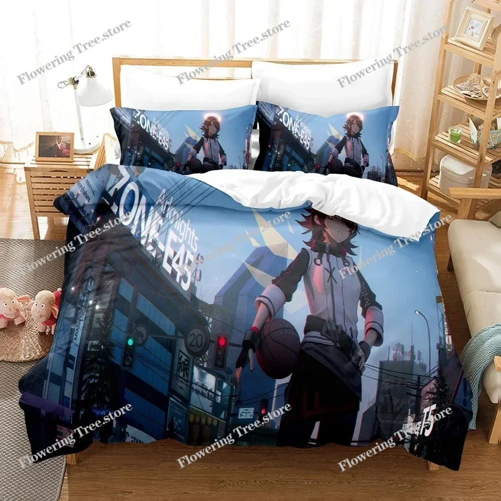 Anime Game Arknights Bedding Set Duvet Cover Bedroom Comforter Covers Single Twin King Size Quilt Cover Home Textile