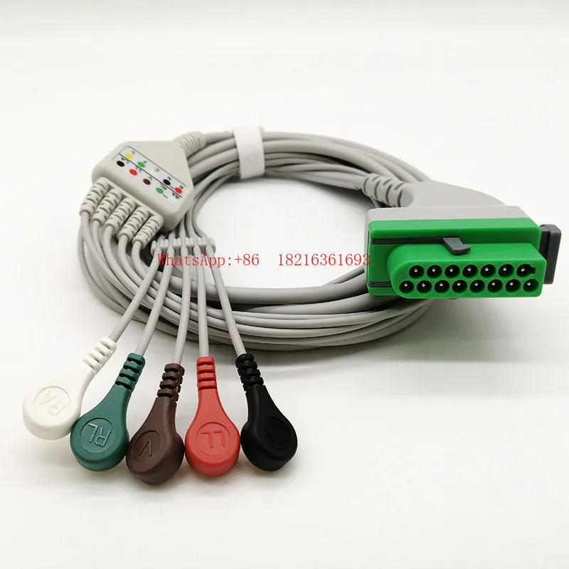 cable-ecg-15-broches-ds-8100-ds-8200-ds-8500