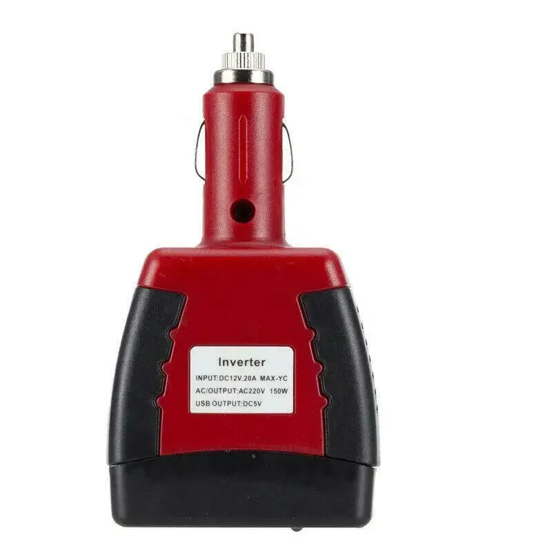 Plug & Play Car Inverter Cigarette Lighter Car Charger USB 12V DC To 220V AC Converter Adapter Car Converters 150W инвертор