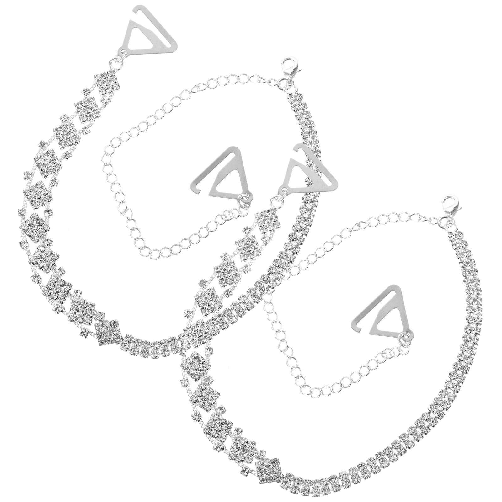 

Bra Straps Decorative Chains for Women Replacement Strapless Underwear Accessories Shoulder Bras