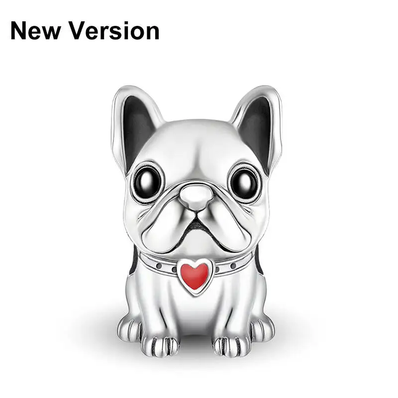 925 Silver Plated Cute Bear Elephant Puppy Lizard Charms Beads Diy Bracelet Necklace Making Gift Of High Quality Fashion Jewelry