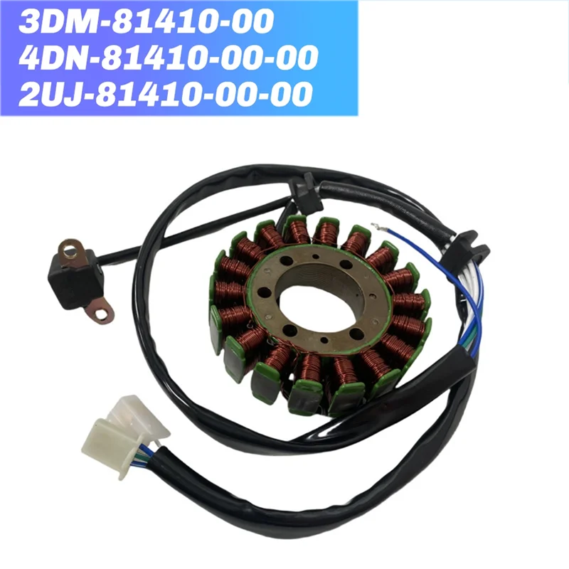 حار بيع-3DM-81410-00 ، 4DN-81410-00-00 مولد مغناطيسي الملف الثابت ل Virago 250 1988-2016 125 1997-2000,3DM-81410-