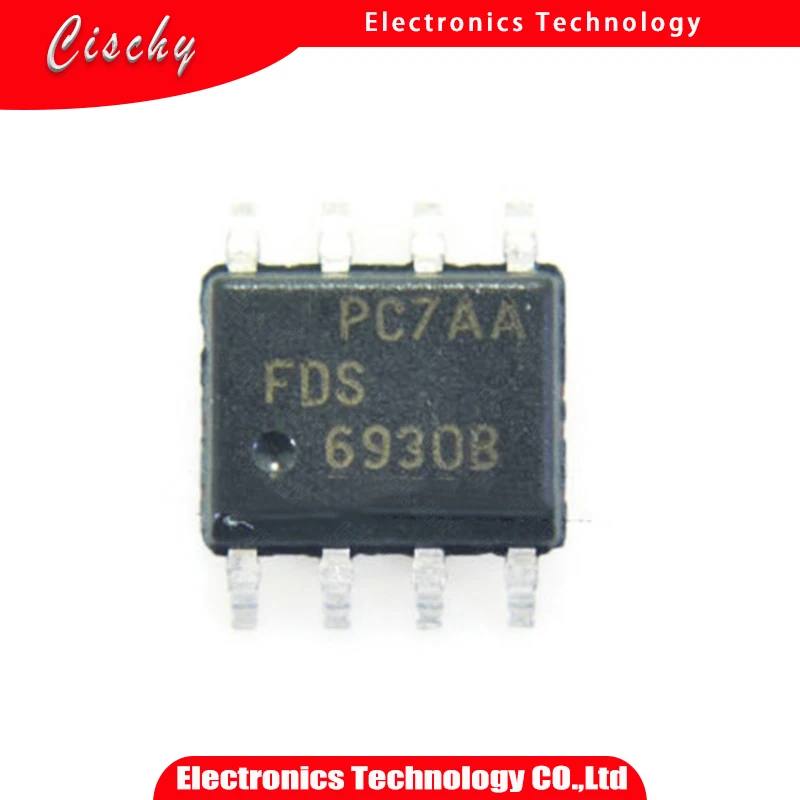 10pcs/lot FDS6930B FDS6930 SOP-8