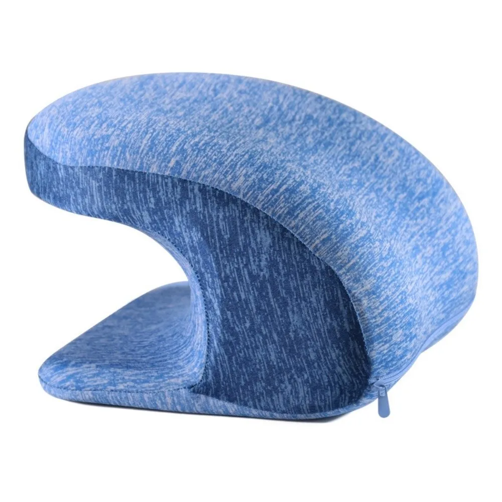 

Portable Nap Sleeping Pillow Slow Rebound Lightweight Pillow Cushion Comfortable Breathable Face Down Desk Pillow Cheek Support