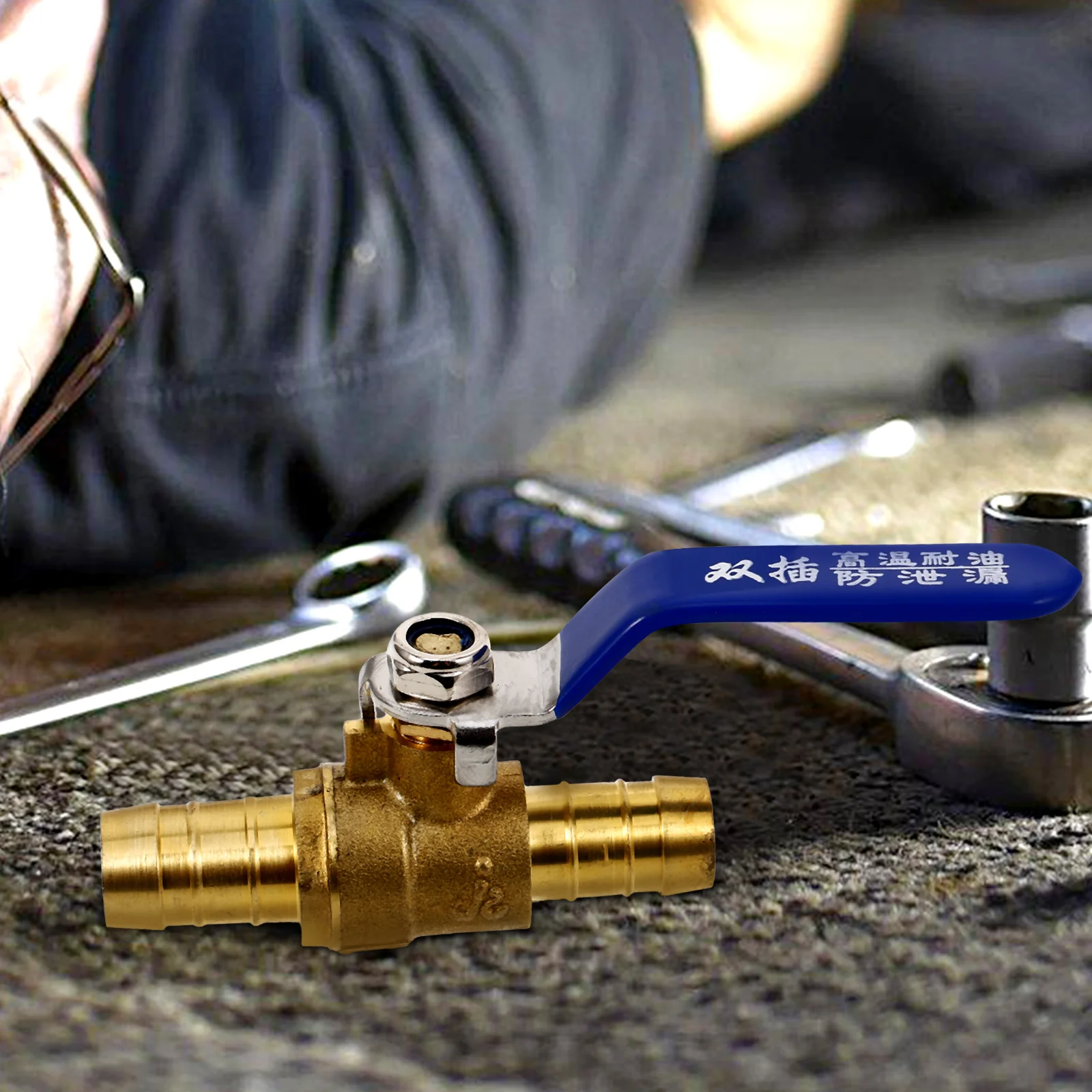 

16Mm Automotive Air Conditioning Ball Valve Metal Dual Insertion Switch for Car Ac System Refrigerant Control Compact Valve