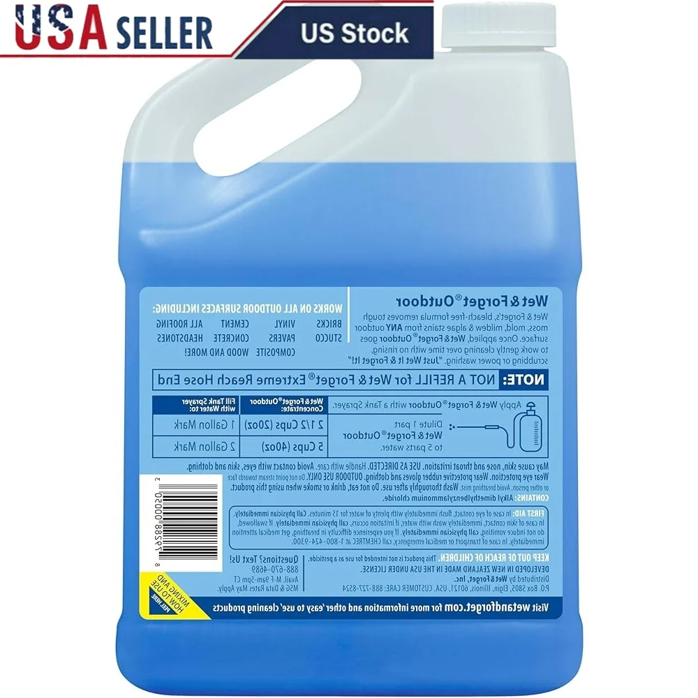 

Моховая форма, плесени, водорослей, пятновыводитель, очиститель нескольких поверхностей, концентрат на крыше, подъездная дорога, сайдинг, обивка по дереву, бетону, 128 Fl