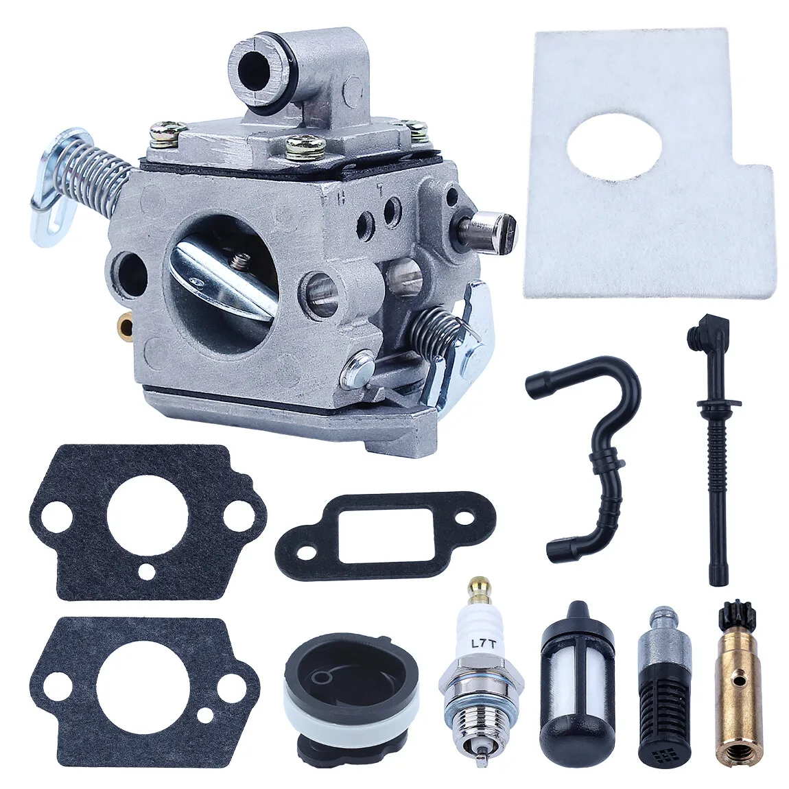 Carburetor Kit For Stihl MS180 018 MS170 017 Intake Manifold Gasket Oil Pump