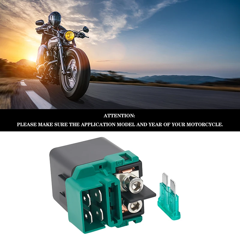 Motorcycle Starter Relay Solenoid for HONDA XL125V XL650 Varadero Transalp XLR125 XR125L XRV750 Africa Twin GL1500C NT650 NT700 