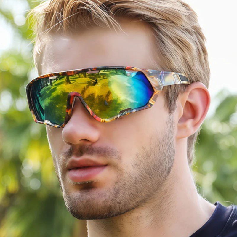 Neue Farbe, extrem coole Fahrrad-Fahrradbrille für Herren und Damen, Sport-Sonnenbrille 9330