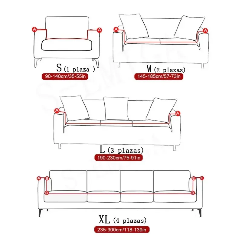 Printed Stretch Sofa Couch Cover For Living Room L Shaped Combination Chaise Sofa Slipcover Home Decor 1/2/3/4 Seats Removable