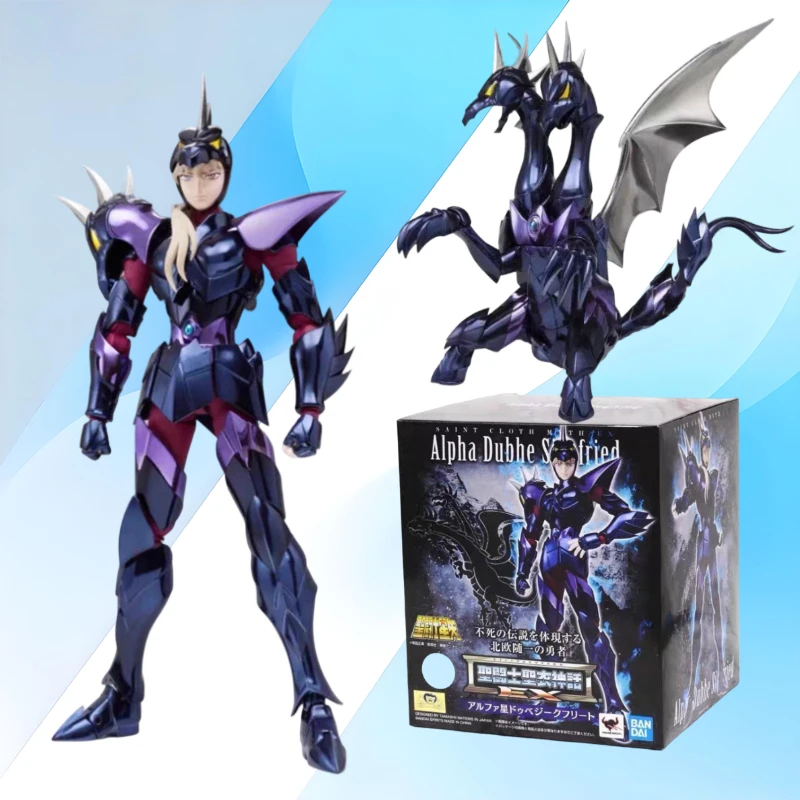 В наличии BANDAI Saint Cloth Myth EX Alpha Duchbe Siegfried PVC Анимационная коллекционная фигурка-игрушка