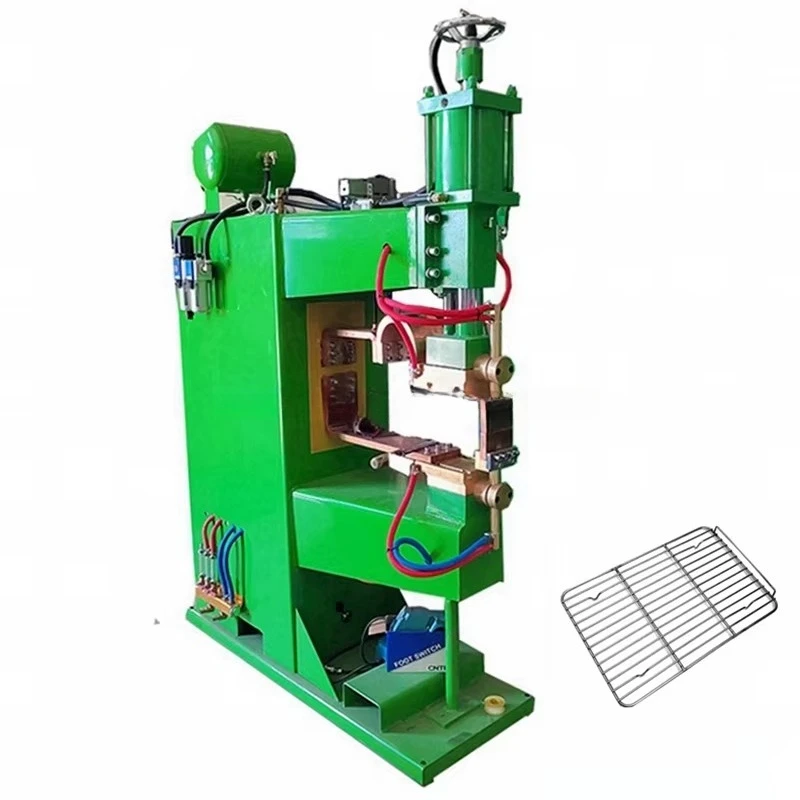 New Industrial Spot Welding Machine Mesh Cover Wire Resistance Soldering Machine 100W 380V/220V 6+6 Thickness 100 Capacity 1
